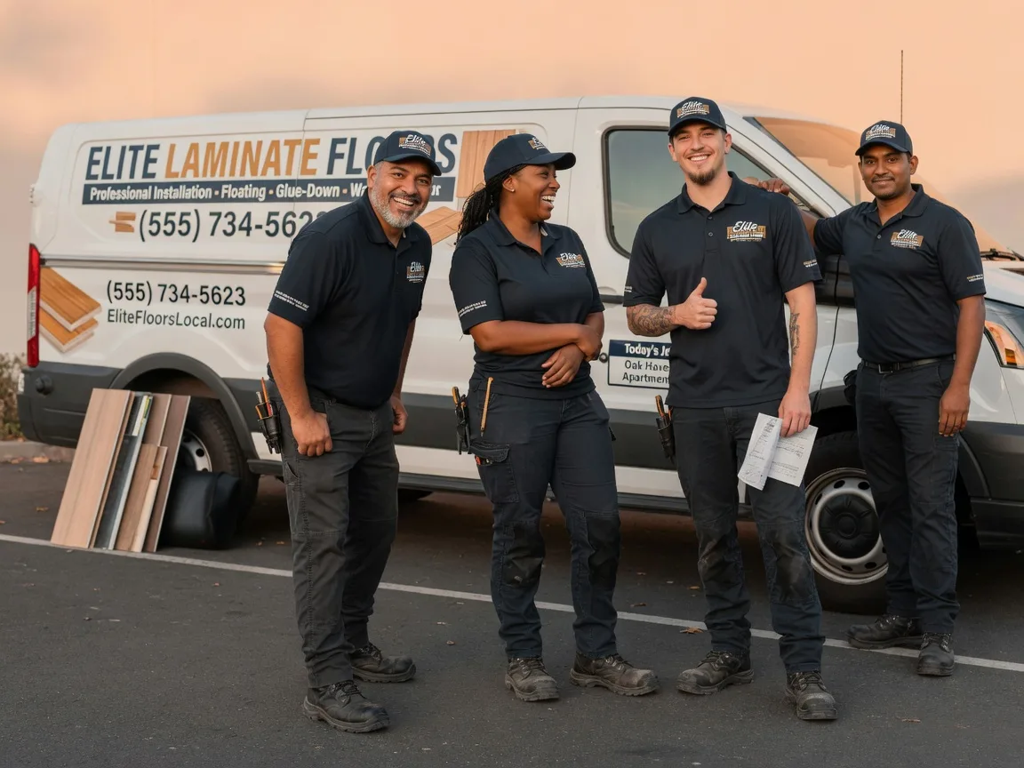 Laminate flooring installation company in Merriam, KS
